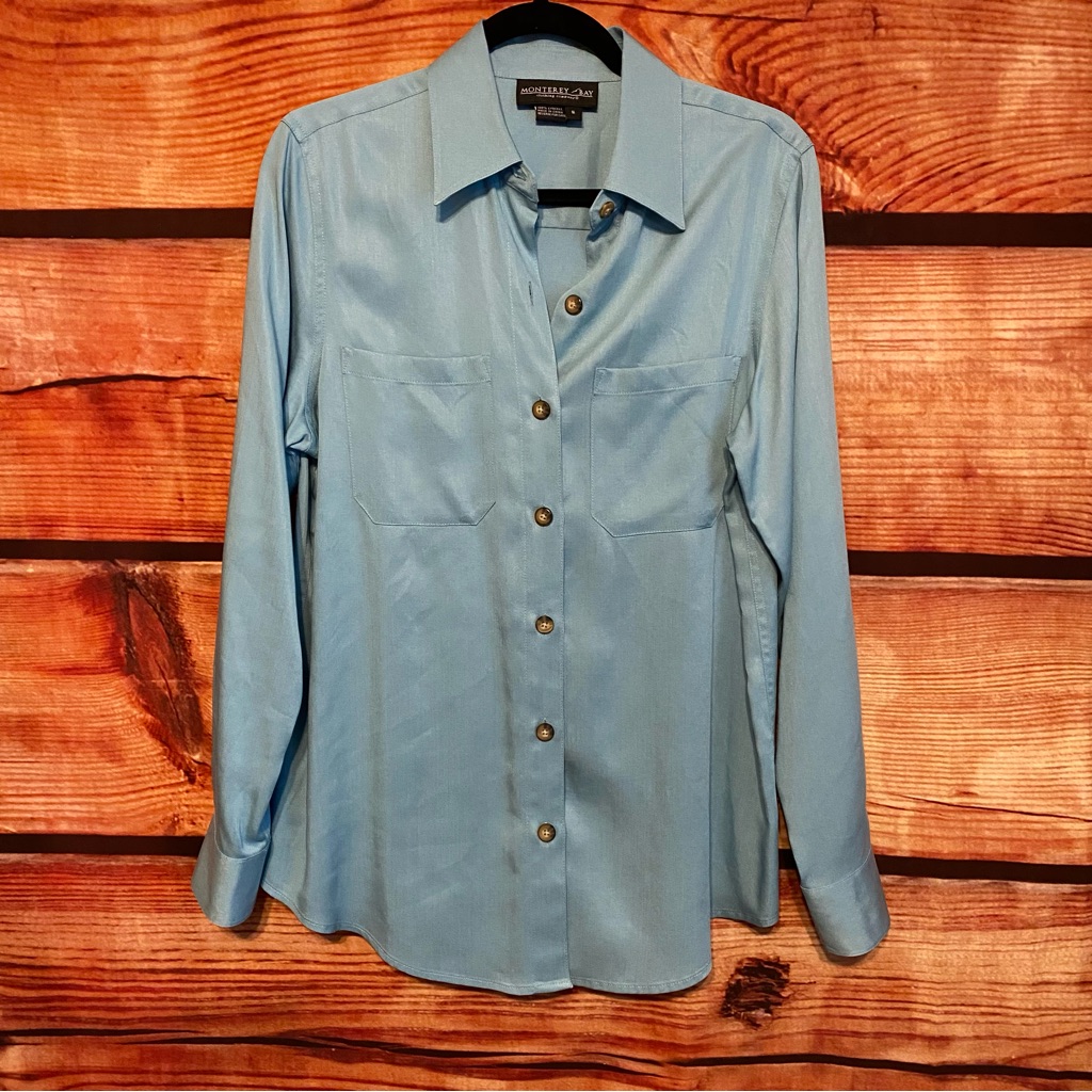 Monterey Bay Long Sleeve Button Down